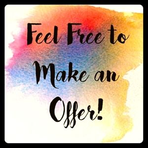 Make me an offer😊